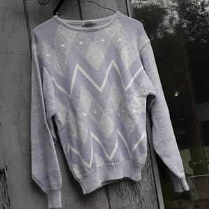 Vintage Pastel 80's Knit Sweater